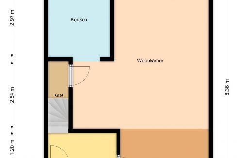 eengezinswoning-Papendrecht-tussenwoning-Rubensstraat-7-plattegrond-woonkamer (11)